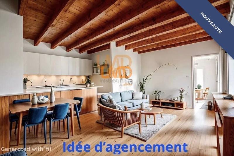 Maison - 59 m² - 2 pièces