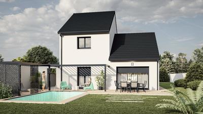 Maison - 98 m² - 5 pièces