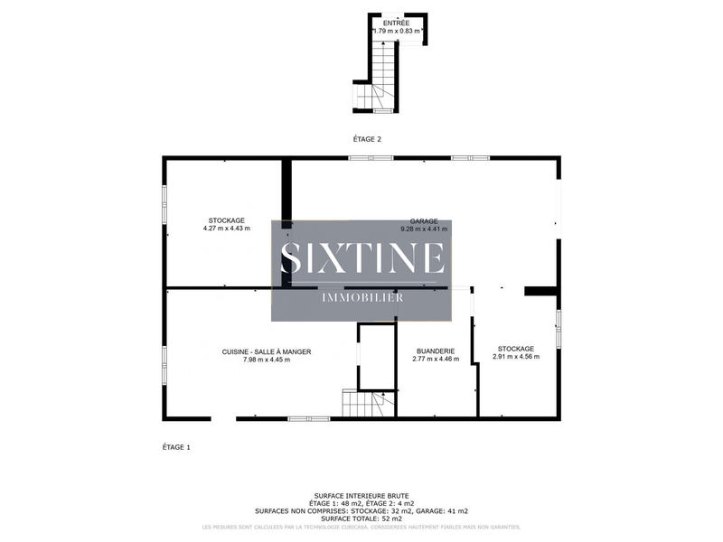 Maison ancienne - 145 m² - 4 pièces