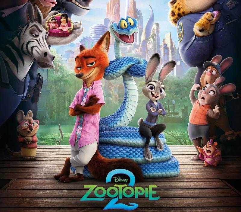 Projection du film : Zootopie 2