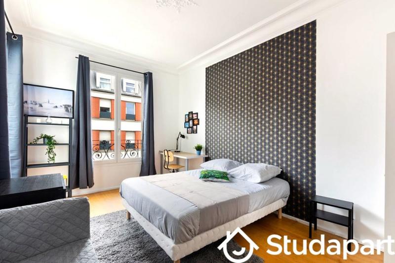 Chambre - 12 m² - 1 pièce