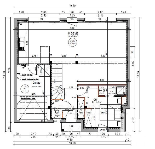 Maison - 128 m² - 7 pièces
