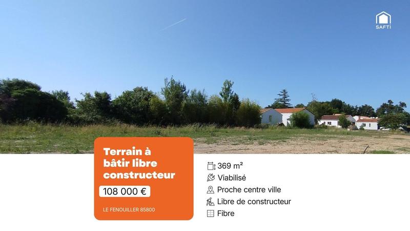 Terrain - 369 m²