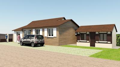 Maison - 46 m² - 2 pièces