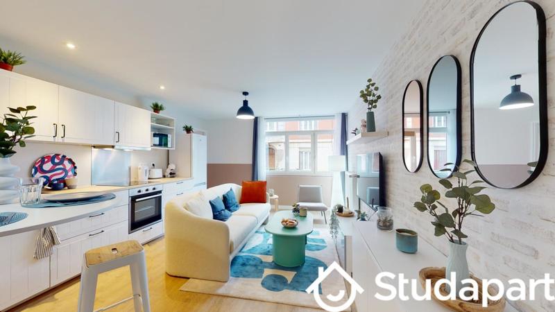 Chambre - 11 m² - 1 pièce