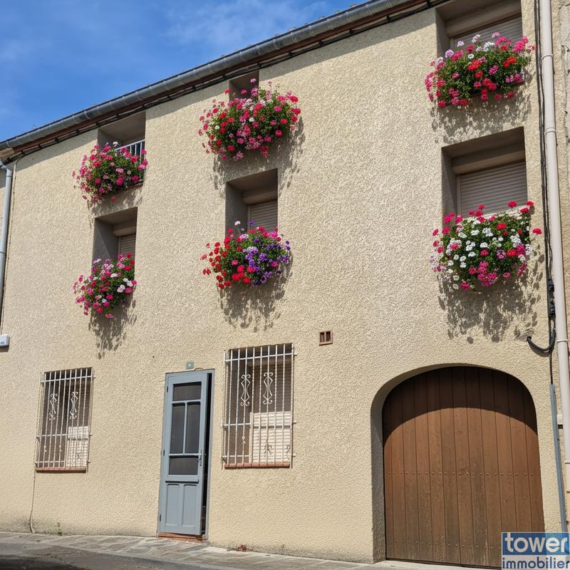 Maison de village - 82 m² - 6 pièces