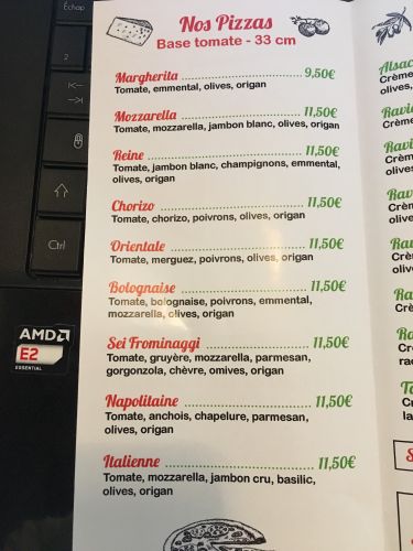 La Famiglia    Pizzas