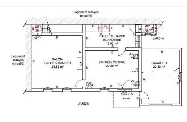 Maison - 111 m² - 4 pièces