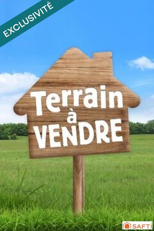 Terrain - 1 800 m²