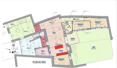 Appartement - 111 m² - 4 pièces