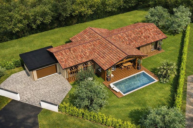 Maison d'architecte - 142 m² - 6 pièces