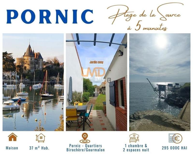 Maison - 37 m² - 2 pièces