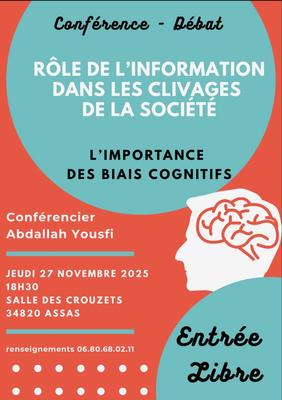 Conférence-Débat : le Rôle de l’Information Dans les Clivages de la Société