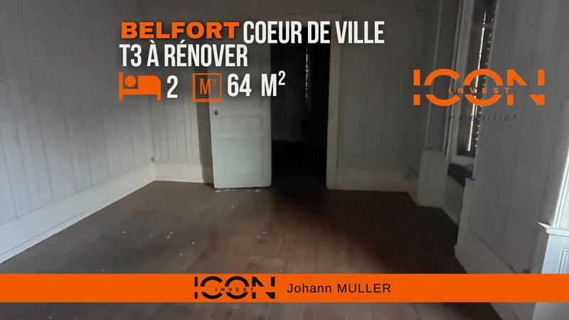 Appartement - 64 m² - 3 pièces