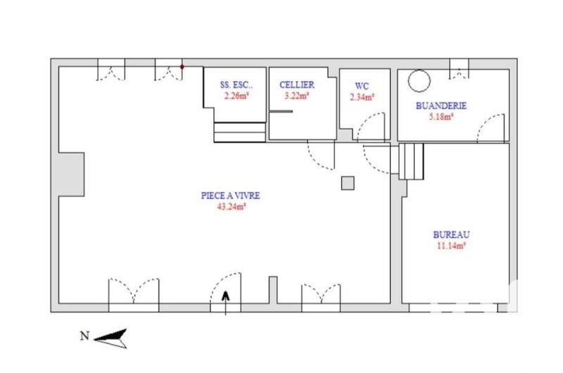 Maison - 110 m² - 5 pièces