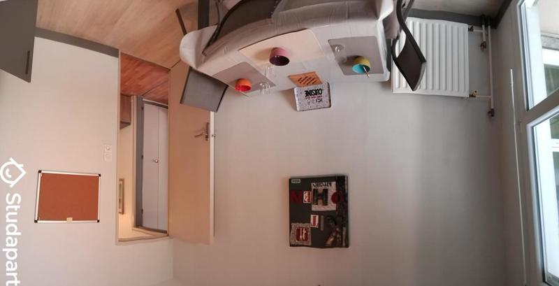 Chambre - 9 m² - 1 pièce