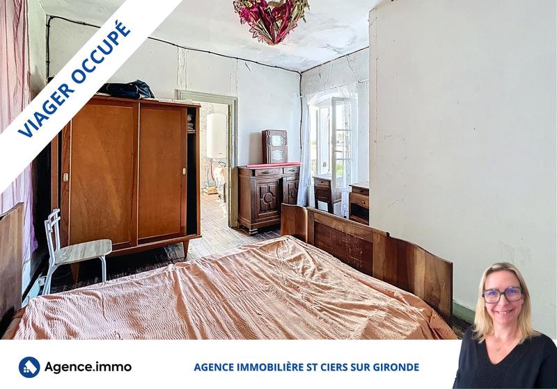 Viager - Maison ancienne - 68 m² - 3 pièces