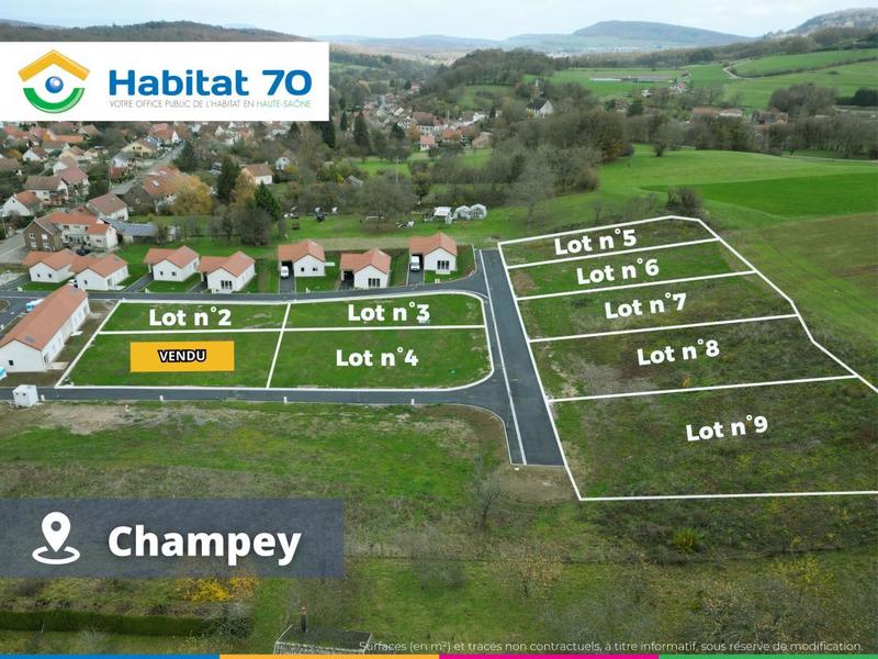 Terrain de lotissements - 806 m²