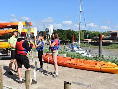 Sortie kayak à Terres d'Oiseaux
