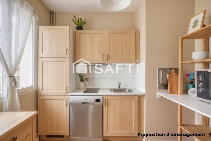 Appartement - 35 m² - 1 pièce