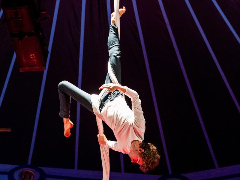 Stage Aériens : tissu et corde lisse | Déborah Mantione - Cie t R a t