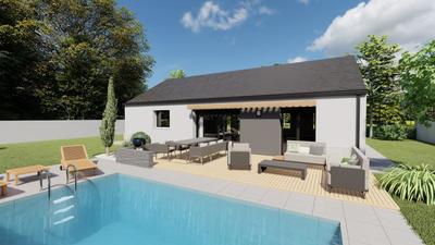 Maison - 87 m² - 5 pièces