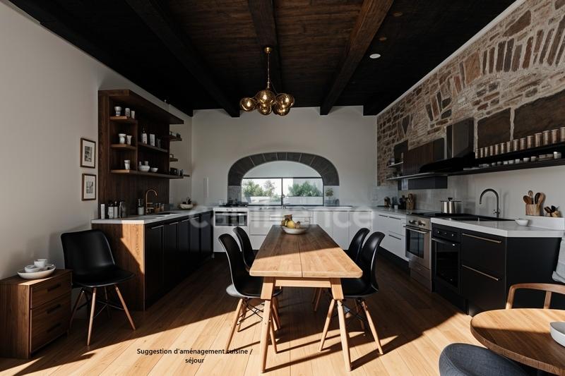 Fermette - 149 m² - 6 pièces