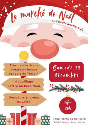 Marché de noël - école rochereuil