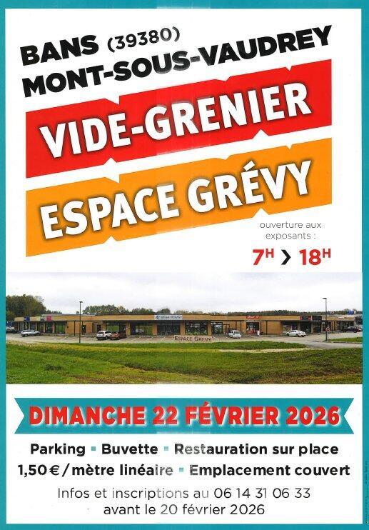 Vide grenier de l'espace grevy