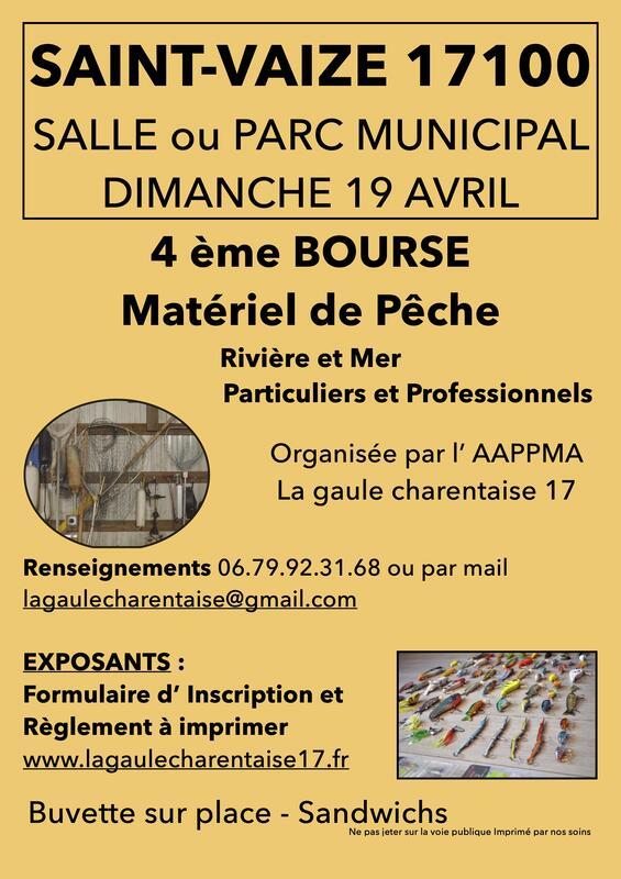 Bourse matériel de pêche