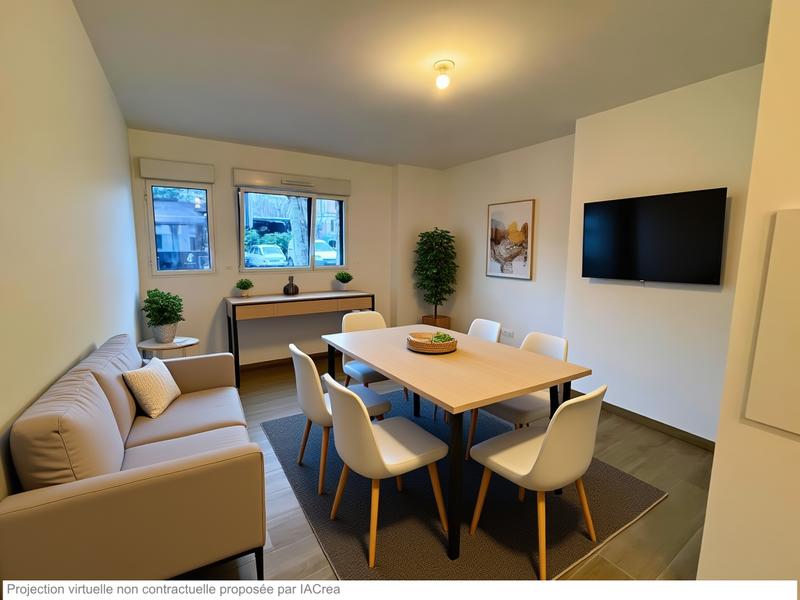 Appartement - 48 m² - 2 pièces