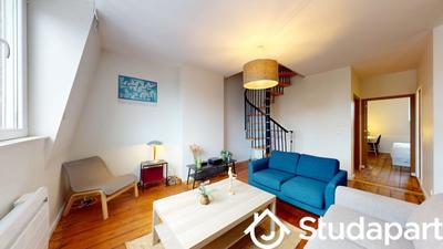 Chambre - 12 m² - 1 pièce