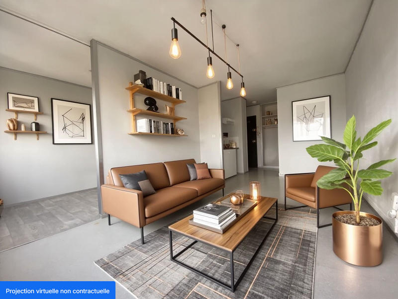 Appartement - 36 m² - 2 pièces