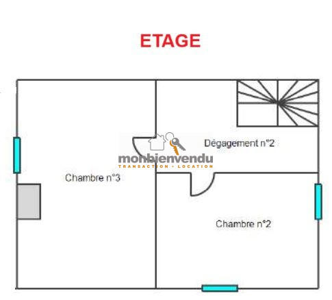 Maison - 72 m² - 4 pièces