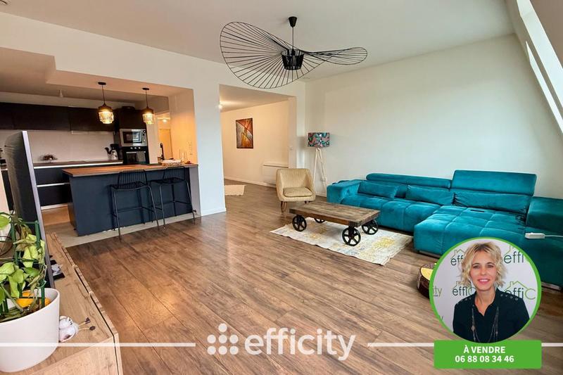 Appartement - 100 m² - 3 pièces