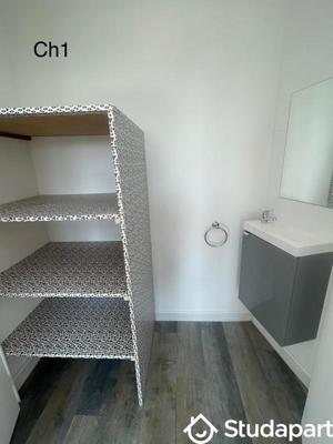 Chambre - 12 m² - 1 pièce