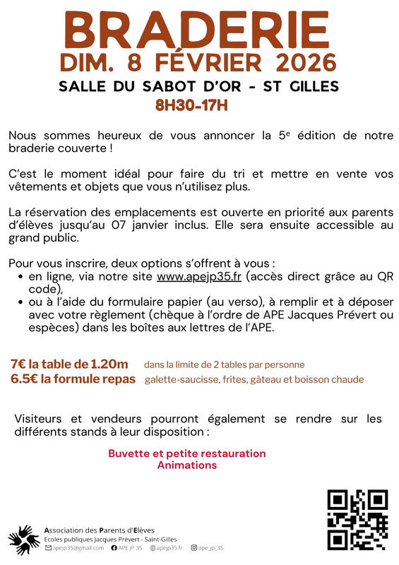 Braderie Couverte - Saint Gilles
