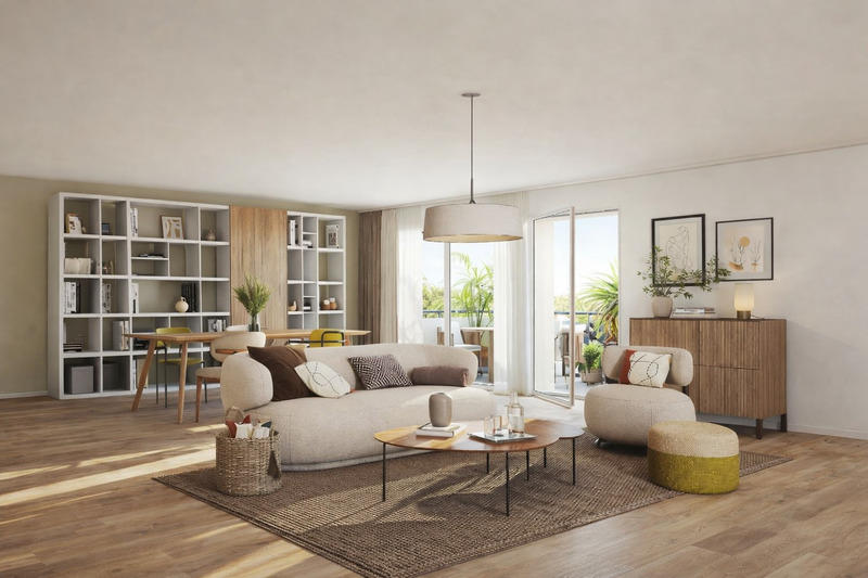 Appartement - 43 m² - 2 pièces