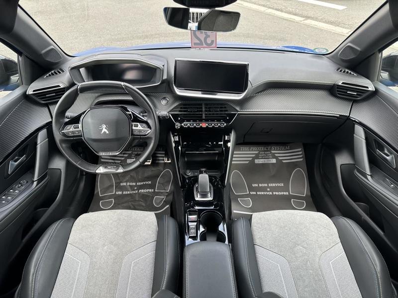Peugeot 208 E-208 Gt Pack Toit Panoramique Bleu Vertigo