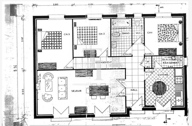 Maison - 95 m² - 4 pièces