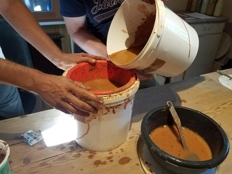 Visite de l'atelier de céramique de Lauriane Firoben