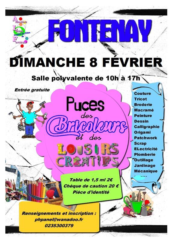 Puces des bricoleurs et des loisirs créatifs