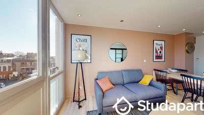 Chambre - 13 m² - 1 pièce