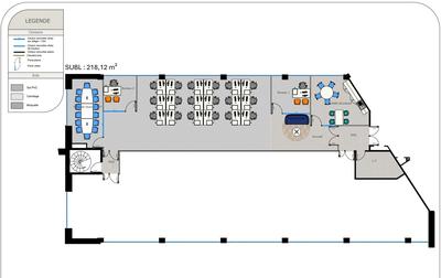 Bureau - 514 m²