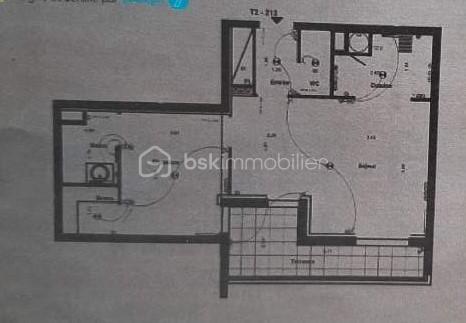 Appartement - 45 m² - 2 pièces
