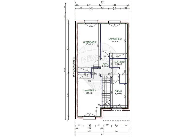 Maison - 107 m² - 4 pièces