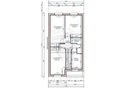 Maison - 107 m² - 4 pièces
