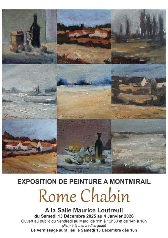 Exposition des peintures de Rome Chabin