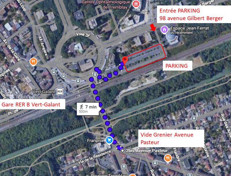 Vide grenier du vert galant