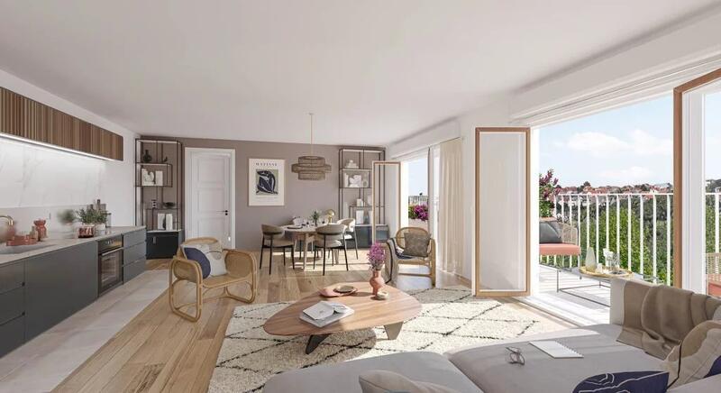 Appartement - 62 m² - 3 pièces